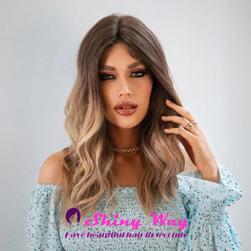 Lace wig with a natural - looking root for a more realistic lookNew Lace Wig SWL 366 Lace wig with a natural - looking root for a more realistic lookNew Lace Wig SWL 366