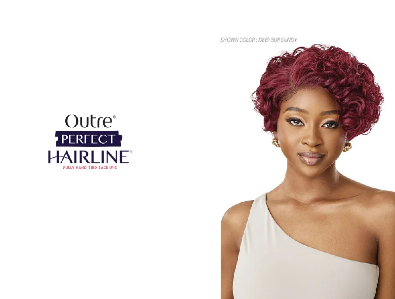 Human - hair lace wig for a luxurious and natural feelOUTRE LACE FRONT PERFECT HAIRLINE - LORI Human - hair lace wig for a luxurious and natural feelOUTRE LACE FRONT PERFECT HAIRLINE - LORI