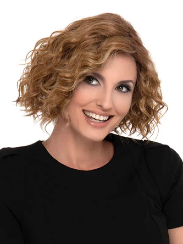 Human - hair wig with a wavy texture for a beachy and relaxed lookThallow Heat Friendly wig - Natural Collection