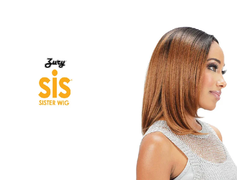 Synthetic lace wig with a heat - resistant formulaZURY SIS HD LACE FRONT WIG - DESTA