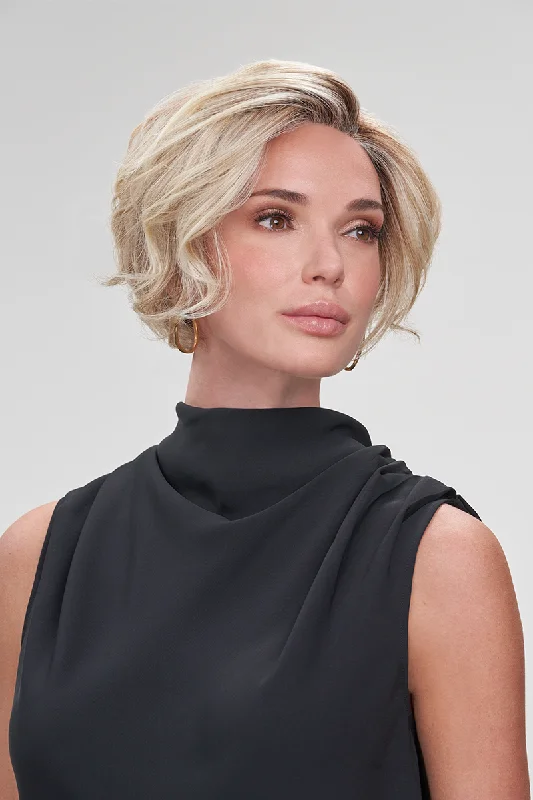 Bob wig with a monofilament cap for a breathable feelIgnite Wig by Jon Renau | HD Collection | Lace Front | Heat Friendly Synthetic Bob wig with a monofilament cap for a breathable feelIgnite Wig by Jon Renau | HD Collection | Lace Front | Heat Friendly Synthetic