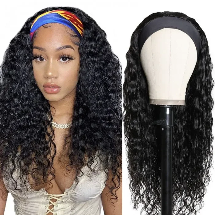 Affordable & Beginner Friendly Water Wave Headband Wig