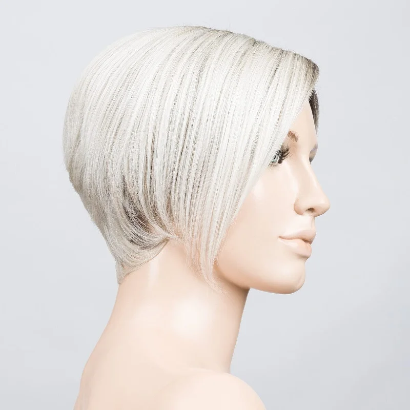 Silver Blonde Rooted