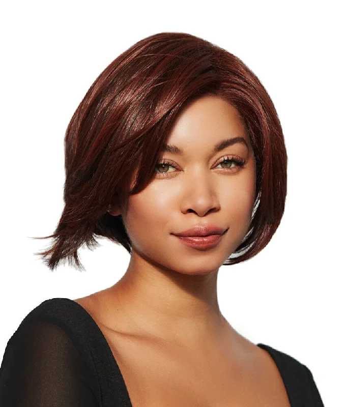 Human - hair long - length wig for a natural and luxurious feelAngled Bob Heat Friendly Wig by Tress Allure | Final Sale: No refunds or exchanges Human - hair long - length wig for a natural and luxurious feelAngled Bob Heat Friendly Wig by Tress Allure | Final Sale: No refunds or exchanges