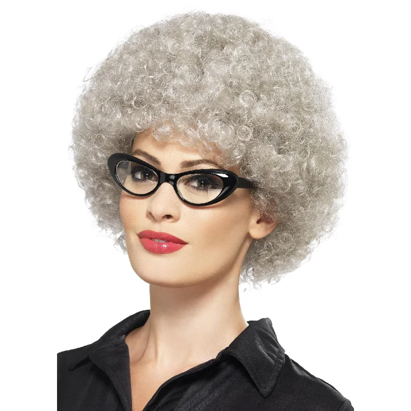 Long - length wig with a straight texture for a sleek and glamorous lookBuy Granny Perm Afro Wig Long - length wig with a straight texture for a sleek and glamorous lookBuy Granny Perm Afro Wig