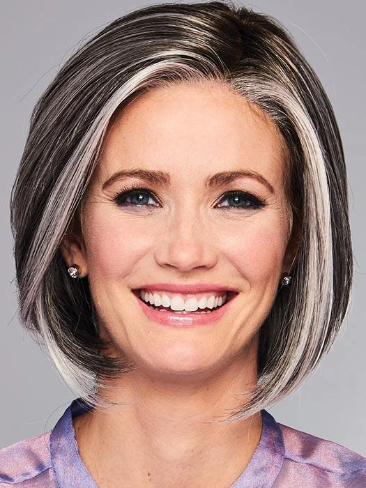 Bob wig made from high - quality synthetic fibersHigh Society | Synthetic Lace Front Wig (Mono Part) Bob wig made from high - quality synthetic fibersHigh Society | Synthetic Lace Front Wig (Mono Part)