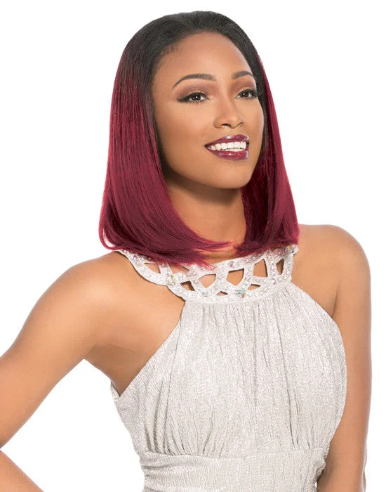 Bob wig with a balayage effect for a natural - looking color transitionCustom Fit - Olivine Bob wig with a balayage effect for a natural - looking color transitionCustom Fit - Olivine