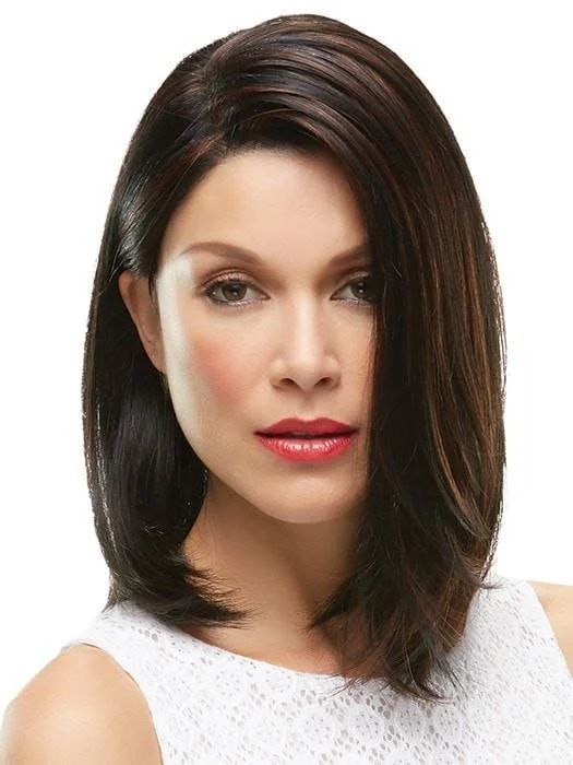 Bob wig with a balayage effect for a natural - looking color transitionKarlie | Synthetic Lace Front Wig (Mono Top) Bob wig with a balayage effect for a natural - looking color transitionKarlie | Synthetic Lace Front Wig (Mono Top)