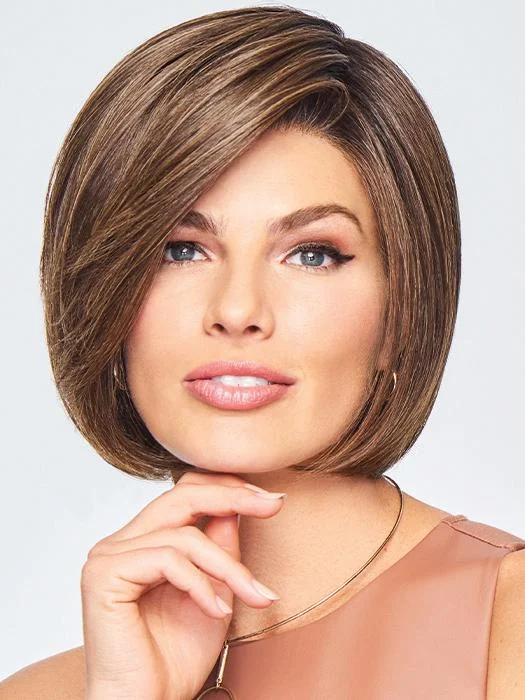 Bob wig with a wavy texture for a beachy lookLet's Rendezvous | Synthetic Lace Front Wig (Mono Top) Bob wig with a wavy texture for a beachy lookLet's Rendezvous | Synthetic Lace Front Wig (Mono Top)