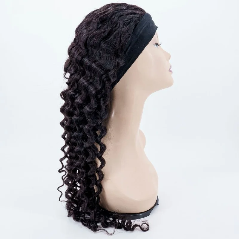 *LIMITED EDITION 28" Deep Wave Headband Wig (Only 50 Available!)