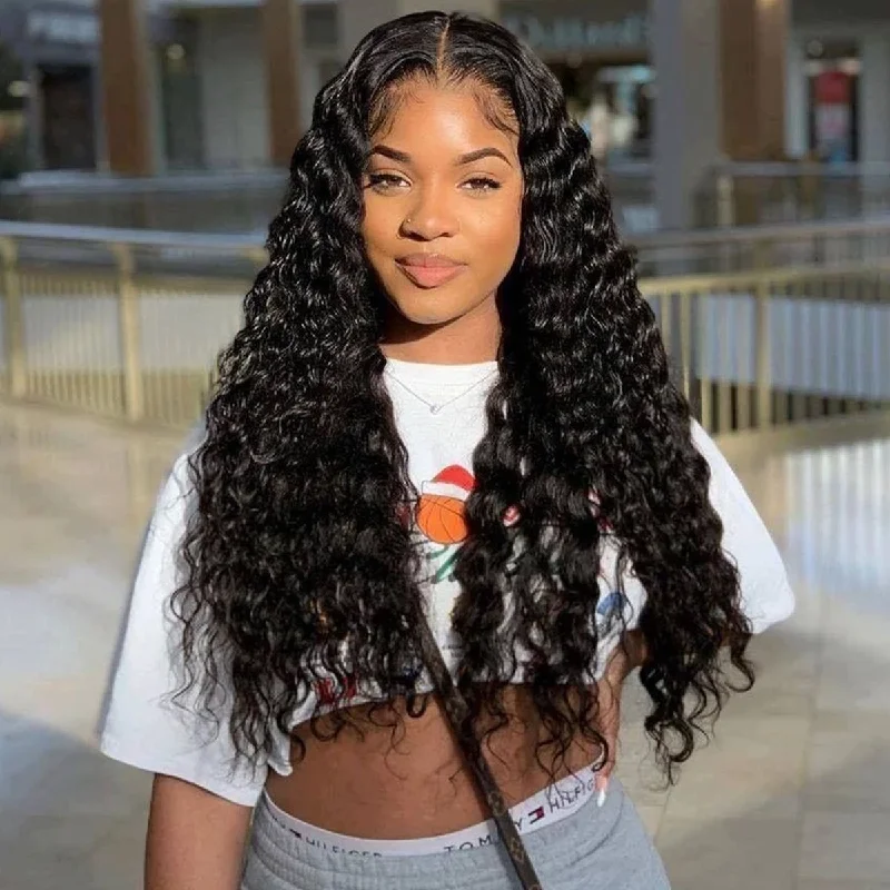 Body - wave wig with a full and voluminous lookLumiere Hair Deep Wave Realistic Full Lace Human Hair Wigs Body - wave wig with a full and voluminous lookLumiere Hair Deep Wave Realistic Full Lace Human Hair Wigs