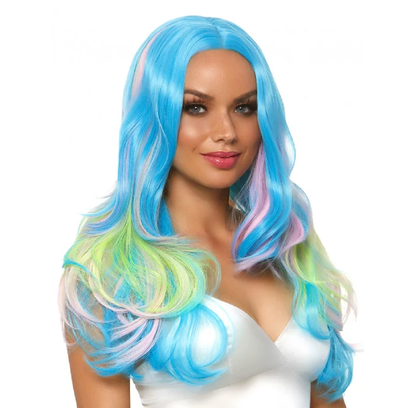 Long - length wig with a pre - plucked hairline for a more natural lookMystic Hue Wig Long - length wig with a pre - plucked hairline for a more natural lookMystic Hue Wig