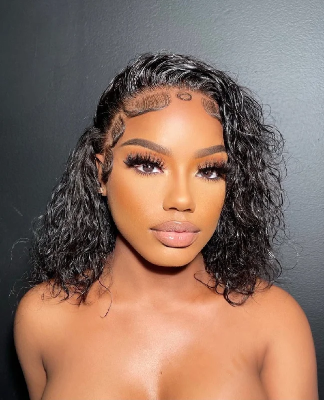 Bob wig for daily wear with a low - maintenance designOcean Wave Kelly Bob Invisible HD Lace Front Wig Bob wig for daily wear with a low - maintenance designOcean Wave Kelly Bob Invisible HD Lace Front Wig