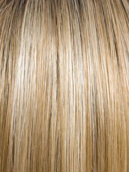 Creamy Toffee | Warm based blonde. Very fine Cream highlights. A Gold glow with undertones of Coffee.