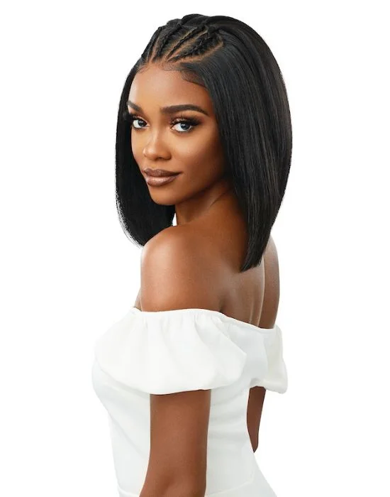 Bob wig made from high - quality synthetic fibersPerfect Hairline HD Wig - Jenisse