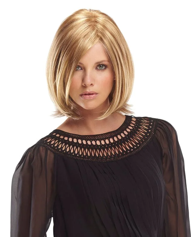 Long - length wig in a jet - black color for a classic appearanceAlia Petite Lace Front Wig by Jon Renau | Discontinued | Final Sale: No refunds or exchanges Long - length wig in a jet - black color for a classic appearanceAlia Petite Lace Front Wig by Jon Renau | Discontinued | Final Sale: No refunds or exchanges