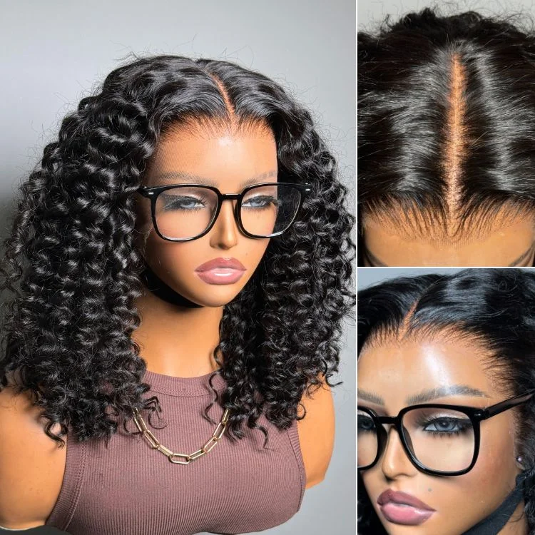 Lace - front wavy wig for a realistic hairlinePreMax Wigs | Super Natural Hairline Deep Wave 13x4 Frontal Lace Wig Middle Part Lace - front wavy wig for a realistic hairlinePreMax Wigs | Super Natural Hairline Deep Wave 13x4 Frontal Lace Wig Middle Part