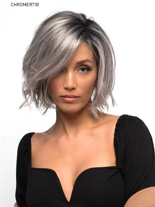 Heat - resistant bob wig for styling versatilitySage Wig by Estetica | Front Lace Line | Synthetic Fiber Heat - resistant bob wig for styling versatilitySage Wig by Estetica | Front Lace Line | Synthetic Fiber