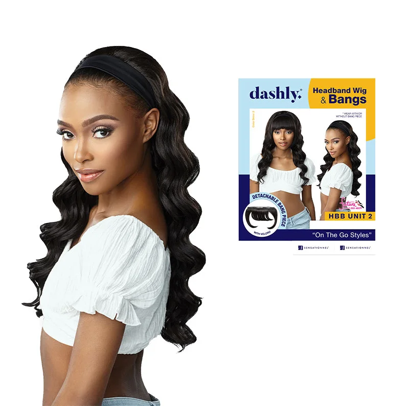 SENSATIONNEL DASHLY HEADBAND WIG & BANG - UNIT 2