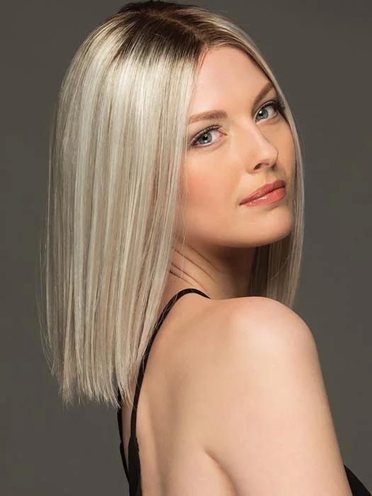 Heat - resistant bob wig for styling versatilitySutton | Synthetic Lace Front Wig (Mono Top) Heat - resistant bob wig for styling versatilitySutton | Synthetic Lace Front Wig (Mono Top)