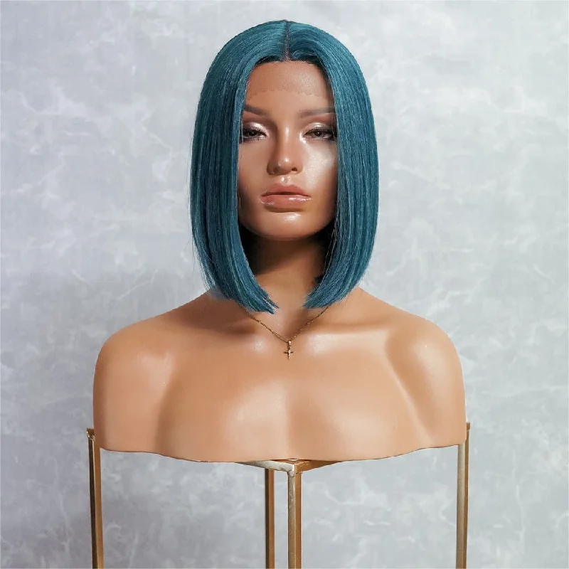 Petite bob wig suitable for women with small facesTILLY Emerald Lace Front Wig