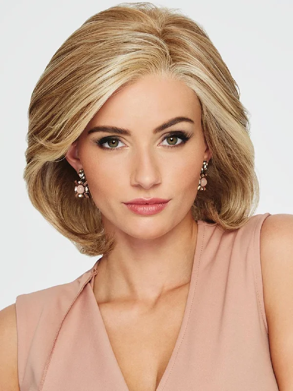 Synthetic bob wig with a natural - looking textureUpstage Large | Synthetic Lace Front Wig (Hand-Tied) Synthetic bob wig with a natural - looking textureUpstage Large | Synthetic Lace Front Wig (Hand-Tied)