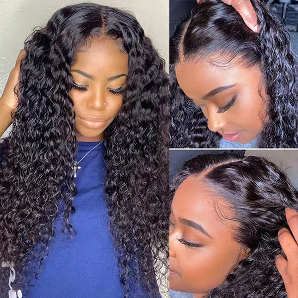 Wavy wig with a wispy fringe for a soft and feminine lookDeep Wave 13x4 Lace Front 150% 180% Density Human Hair Wigs For women Wavy wig with a wispy fringe for a soft and feminine lookDeep Wave 13x4 Lace Front 150% 180% Density Human Hair Wigs For women