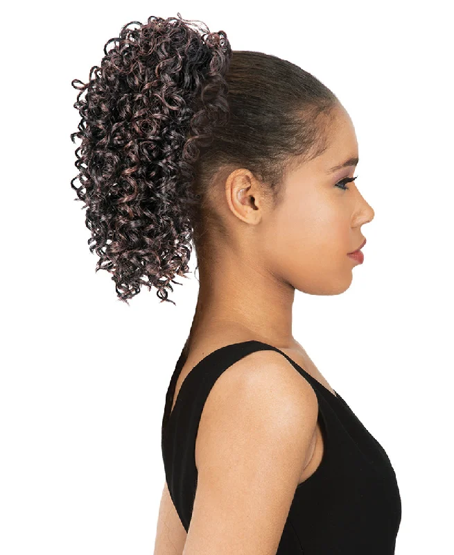 New Born Free High Heat Resistant Fiber Ponytail - Jasmine D/S (0385)