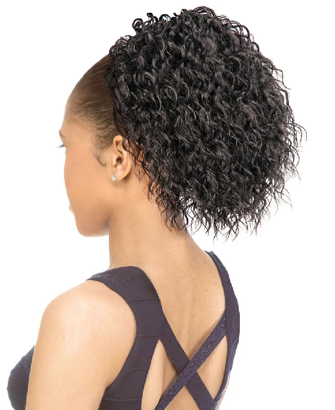 New Born Free High Heat Resistant Fiber Ponytail - BERRY (0383)
