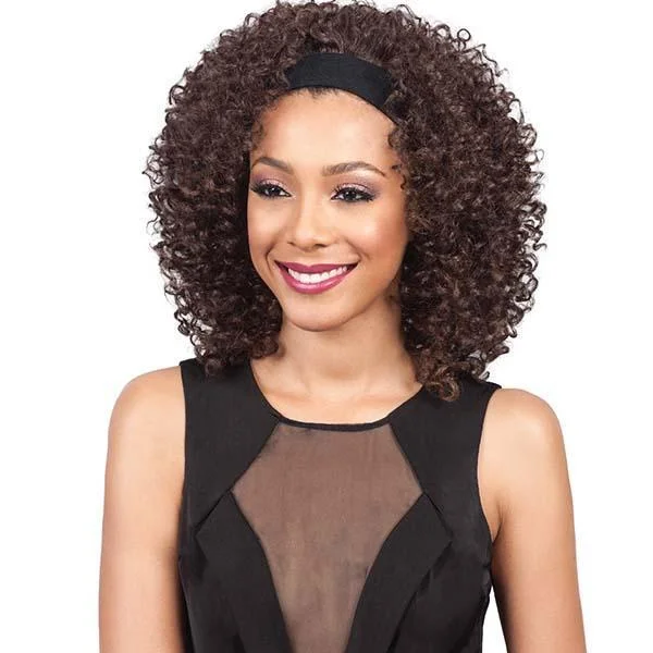 Half wig with a platinum - blonde color for a bold and trendy lookBobbi Boss Hair Band Premium Synthetic Wig - M905J BADU JERRY Half wig with a platinum - blonde color for a bold and trendy lookBobbi Boss Hair Band Premium Synthetic Wig - M905J BADU JERRY