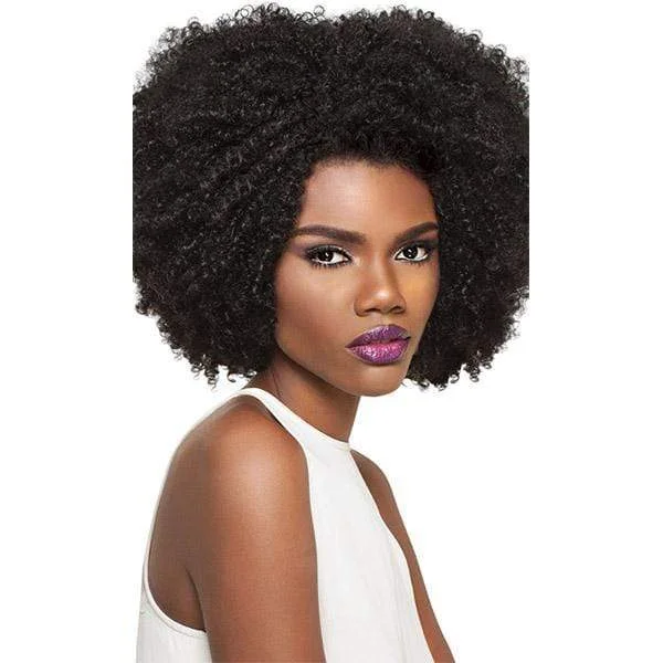 Half wig with a curly fringe for a playful and youthful vibeOutre Quick Weave Synthetic Half Wig - BIG BEAUTIFUL HAIR 4C COILY Half wig with a curly fringe for a playful and youthful vibeOutre Quick Weave Synthetic Half Wig - BIG BEAUTIFUL HAIR 4C COILY