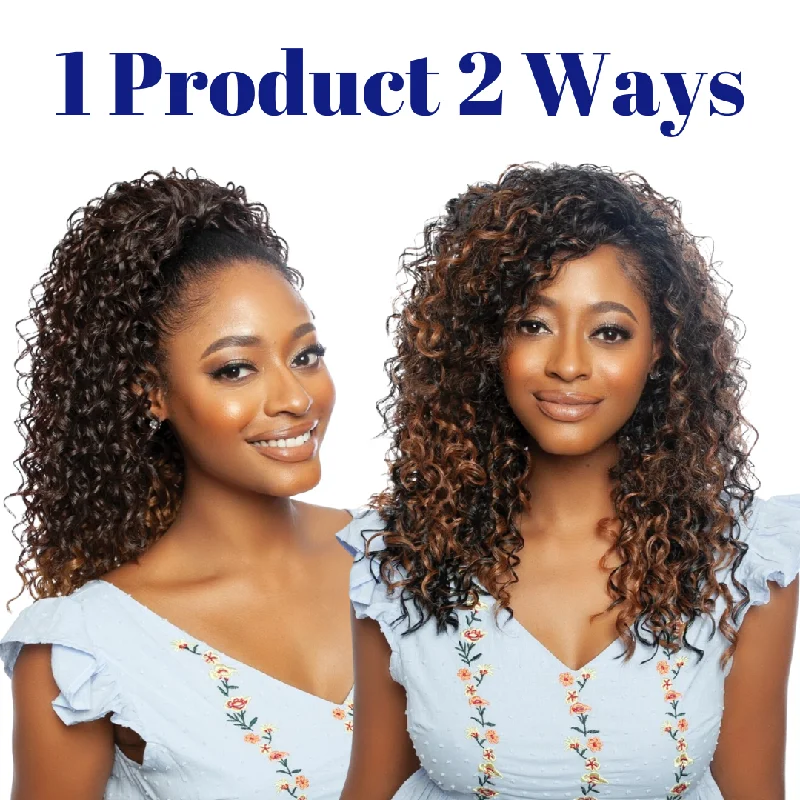 Eden Convertible Half Wig/Ponytail | Mane Concept Instaglam