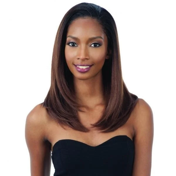 Half wig with a side - swept bang for a sophisticated lookFreetress Equal Synthetic Hair Drawstring Fullcap Half Wig - HEAVENLY GIRL Half wig with a side - swept bang for a sophisticated lookFreetress Equal Synthetic Hair Drawstring Fullcap Half Wig - HEAVENLY GIRL