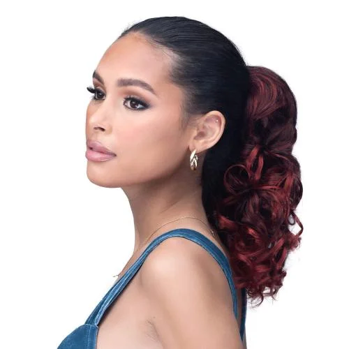 Laude Drawstring Ponytail Instant Style UPP005-14 Spring Curl 14"