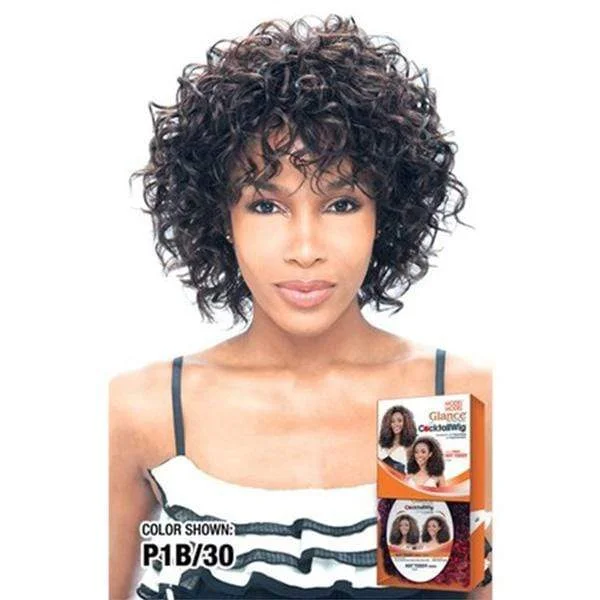 Half wig with a wispy fringe for a soft and feminine lookModel Model Glance Cocktail Wig - CW032 Pink Lady - Clearance Half wig with a wispy fringe for a soft and feminine lookModel Model Glance Cocktail Wig - CW032 Pink Lady - Clearance