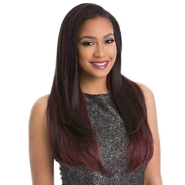 Half wig with a silk - base cap for a comfortable and smooth feelSensationnel Synthetic Half Wig Instant Weave Glam Series - CINDY (futura) Half wig with a silk - base cap for a comfortable and smooth feelSensationnel Synthetic Half Wig Instant Weave Glam Series - CINDY (futura)