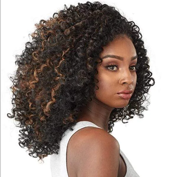 Synthetic half wig with a natural - looking textureSensationnel Instant Weave Curls Kinks & CO Synthetic Half Wig - CURLY 3B-3C SHOW STOPPER - Clearance Synthetic half wig with a natural - looking textureSensationnel Instant Weave Curls Kinks & CO Synthetic Half Wig - CURLY 3B-3C SHOW STOPPER - Clearance