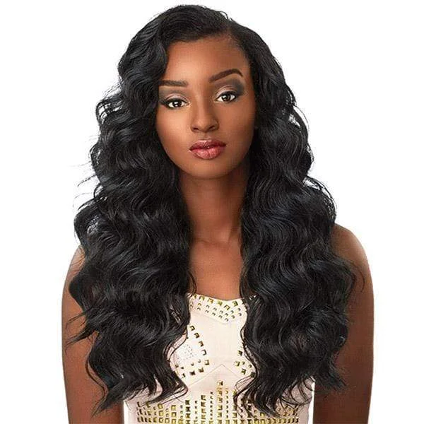 Half wig with a 150 - density for a full and thick appearanceSensationnel Synthetic Half Wig Instant Weave - DEE Half wig with a 150 - density for a full and thick appearanceSensationnel Synthetic Half Wig Instant Weave - DEE