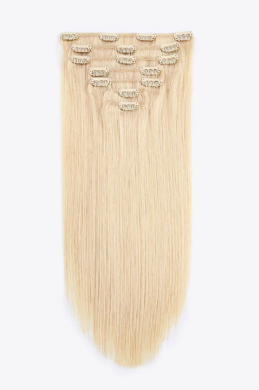 Human - hair clip - in hair extensions for a natural and luxurious lookClip-in Hair Extensions Indian Human Hair Human - hair clip - in hair extensions for a natural and luxurious lookClip-in Hair Extensions Indian Human Hair