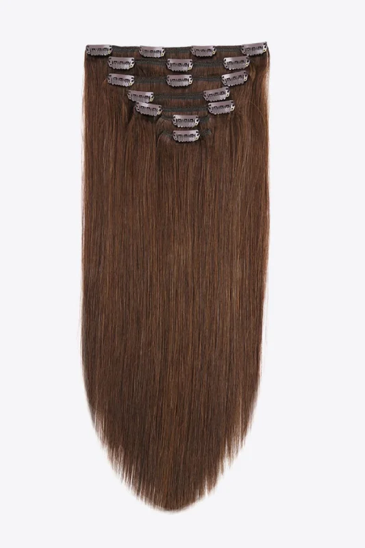 Human - hair clip - in hair extensions for a natural and luxurious lookClip-in Hair Extensions Indian Human Hair Human - hair clip - in hair extensions for a natural and luxurious lookClip-in Hair Extensions Indian Human Hair