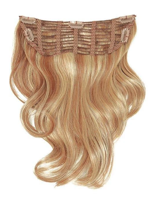 Wig pieces with a monofilament top for a more realistic scalp look16" CURL BACK HAIR EXTENSION HD Wig pieces with a monofilament top for a more realistic scalp look16" CURL BACK HAIR EXTENSION HD