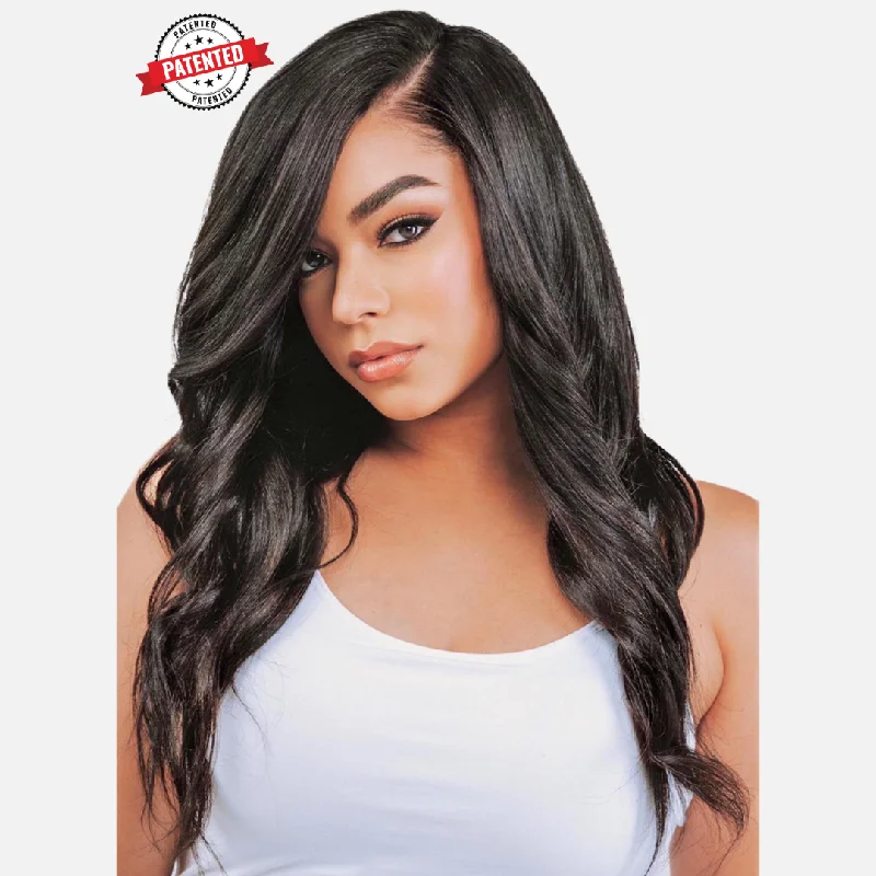 Synthetic clip - in hair extensions with a heat - resistant formula for easy stylingKelsey Cambodian Light/Medium Yaki Coarse - InVisiRoot® Clip-in Synthetic clip - in hair extensions with a heat - resistant formula for easy stylingKelsey Cambodian Light/Medium Yaki Coarse - InVisiRoot® Clip-in