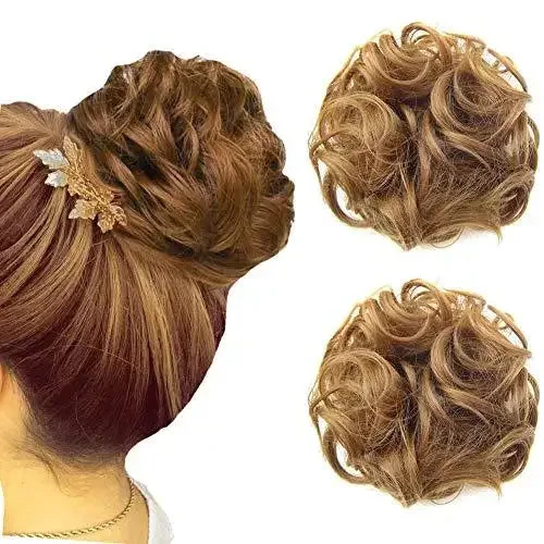Hair buns for a school - day hairstyleCurly Hair Wrap Updo Hair Bun Hairpiece- 2 piece set Hair buns for a school - day hairstyleCurly Hair Wrap Updo Hair Bun Hairpiece- 2 piece set