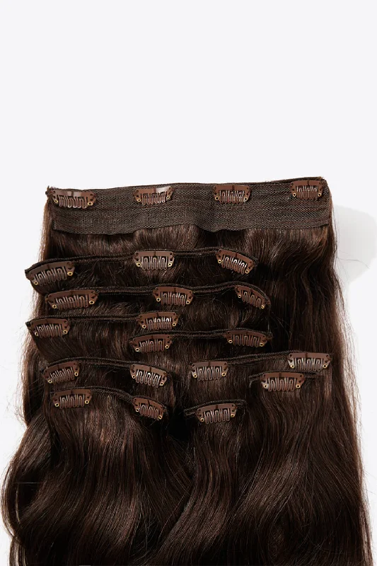 Clip - in hair extensions with a wispy fringe for a soft and feminine lookClip-in Hair Extensions Human Virgin Hair Clip - in hair extensions with a wispy fringe for a soft and feminine lookClip-in Hair Extensions Human Virgin Hair