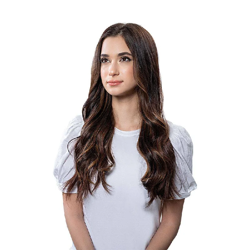 U - shaped wig with a heat - activated color - change feature24" U-Shape Topper Auburn U - shaped wig with a heat - activated color - change feature24" U-Shape Topper Auburn