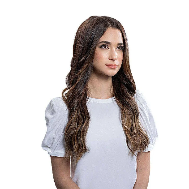U - shaped wig for a photoshoot in a specific theme24" U-Shape Wig Dark Brown Balayage U - shaped wig for a photoshoot in a specific theme24" U-Shape Wig Dark Brown Balayage