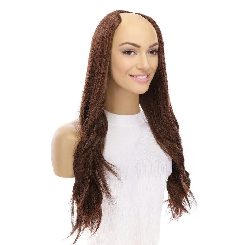 U - shaped wig for a casual day at the park26" U-Shape Wig Auburn