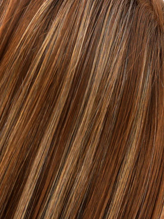 FS26/31 | Caramel Syrup | Med Natural Red Brown w/ Med Red Gold Blonde Bold Highlights