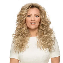 Half wig with a heat - resistant formula for easy styling at homeAnemone by Wig Pro | Synthetic Fiber | 3/4" Fall Hairpiece/Partial Wig