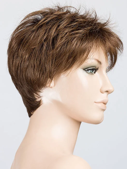NOUGAT ROOTED | 9.8.6 | Dark/Medium Brown blend w/Warm Brown & Shaded Roots